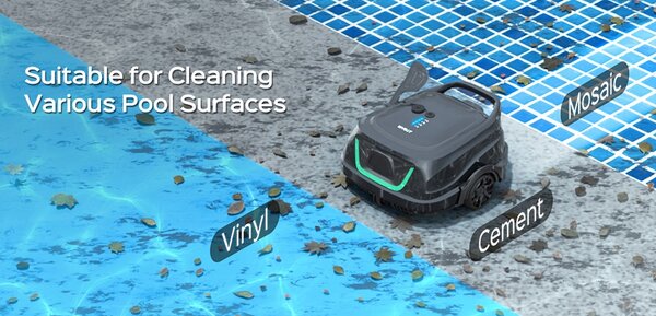 Bazénový robot WYBOT A1 bezdrátový vysavač 33W filtrace