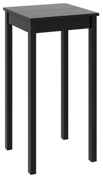 Barový stůl MDF černý 55 x 55 x 107 cm 240379