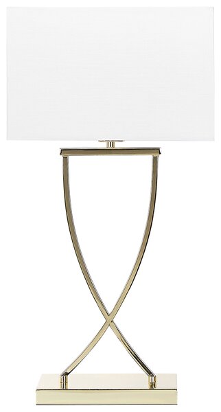 Stolní lampa YASUNI Kov Bílá/Zlatá
