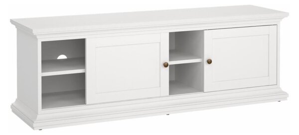 KONDELA TV stolek, bílá, PARIS 77810