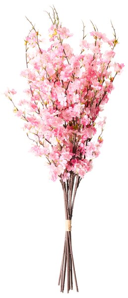 Umělá kytice NEBRA 95 cm Růžová