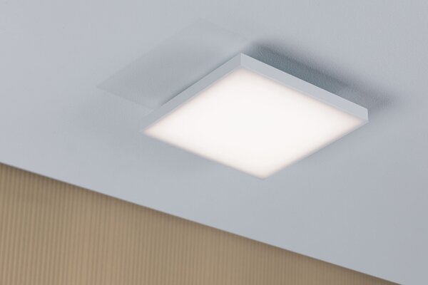 Paulmann 79816 Velora, subtilní stropní LED panel bez rámečku, 13W LED 3000K, 22,5x22,5cm