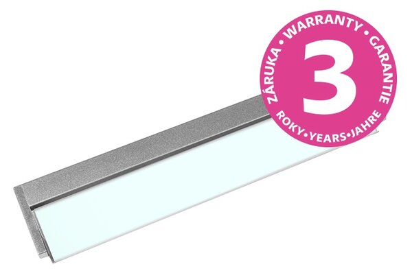 PANLUX s.r.o. VERSA LED výklopné nábytkové svítidlo s vypínačem pod kuchyňskou linku 5W, stříbrná Barevná teplota: Teplá bílá
