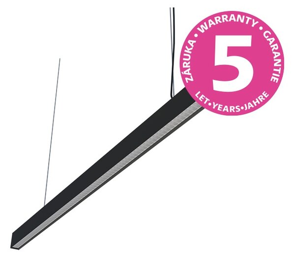 PANLUX s.r.o. LINEAR LED 60W 4000K a 3000K 60° 5300lm černá Barevná teplota: Denní bílá