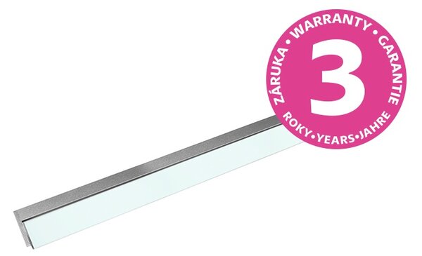 PANLUX s.r.o. VERSA LED výklopné nábytkové svítidlo s vypínačem pod kuchyňskou linku 15W, stříbrná Barevná teplota: Teplá bílá