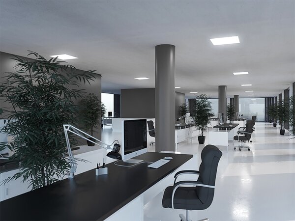 PANLUX s.r.o. LED PANEL THIN UGR vestavný obdélníkový 1200x300 50W - neutrální