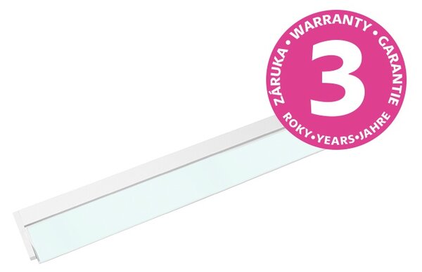 PANLUX s.r.o. VERSA LED výklopné nábytkové svítidlo s vypínačem pod kuchyňskou linku 10W, bílá Barevná teplota: Studená bílá