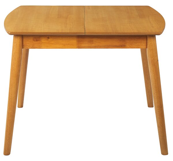 Rozkládací jídelní stůl TOMS Světle hnědá 100/130 cm 80 cm