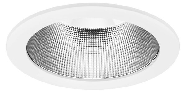 BRUMBERG LED vestavné bodové svítidlo MUNA PRO MEGA, bílé, stmívatelné, stmívatelný, Bílá / opál, Chodba, Hliník, Podhledové stropní svítidlo