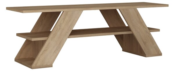 TV stolek Houseland Farfalla 120 cm dub přírodní