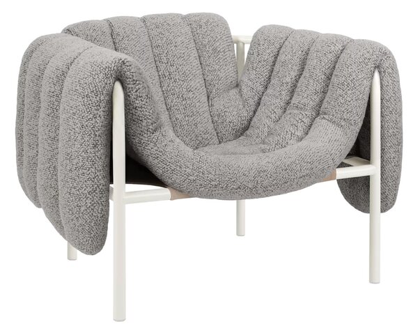 HEM Křeslo Puffy, Pebble / Cream