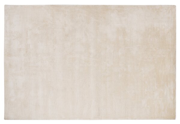 Koberec GESI II Světle béžová 140 x 200 cm Viskóza
