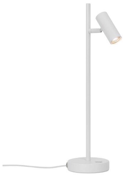 Nordlux Bílá kovová stolní lampa Omari