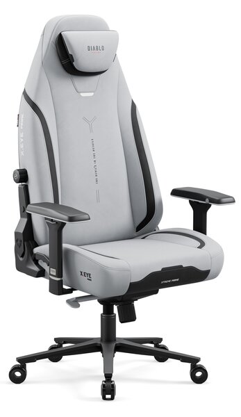 Šedá herní židle Diablo X.Eye Prime, Normal Size, Nightwolf Moon | Diablo Chairs