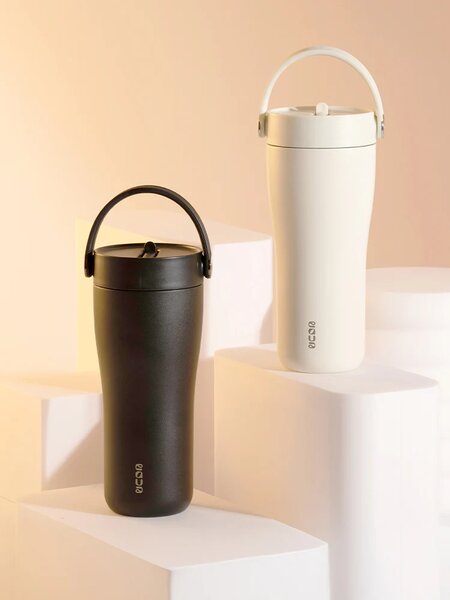 Termohrnek EQUA Carry Cup Black 600 ml
