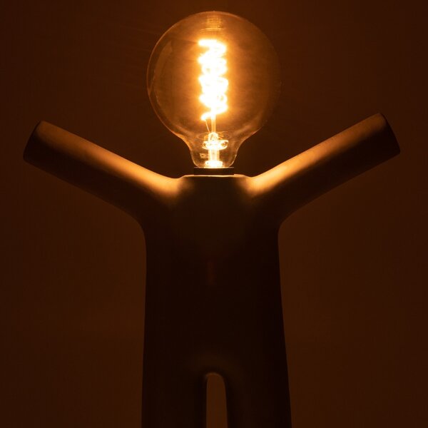 Černá stolní lampa J-Line Xua