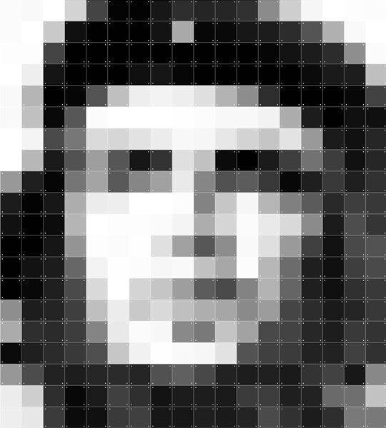 Skládaný obraz IXXI Pixel Che Guevara 180 × 200 cm