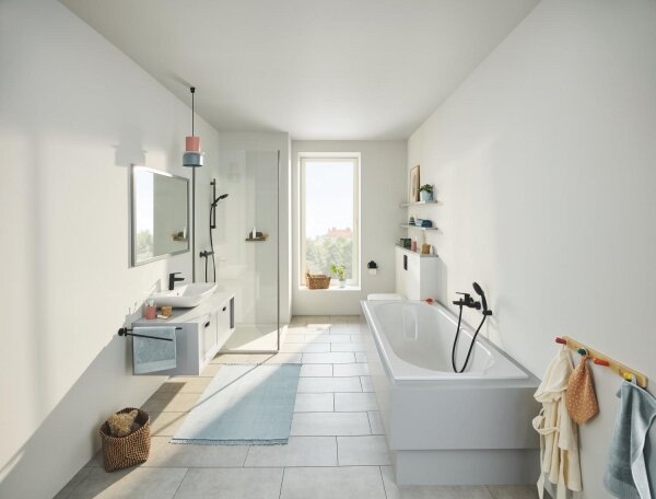 GROHE 269612431 - Sprchová tyč VITALIO UNIVERSAL 900 mm černá
