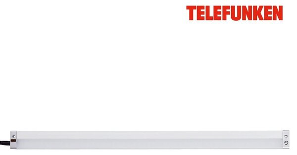 TF 202904TF TELEFUNKEN svítidlo pod skříňku s čidlem, 50 cm, 9 W, 700 lm, stříbrná - BRILONER