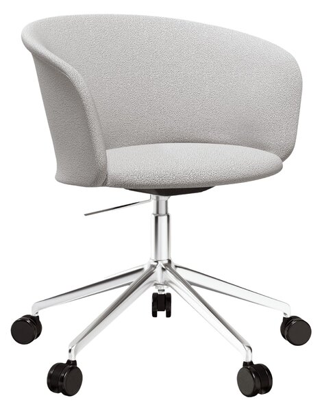 HEM Židle Kendo 5-star Castors, Porcelain, Black