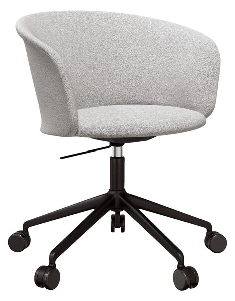HEM Židle Kendo 5-star Castors, Porcelain, Black