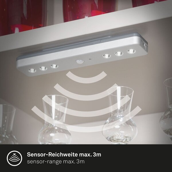 BRI 2268-061 LED Lero Indoor 21 cm 6x0,08W 5lm titan - BRILONER