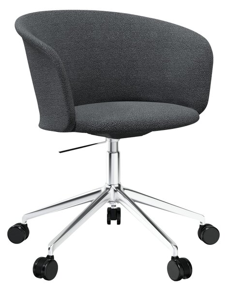 HEM Židle Kendo 5-star Castors, Graphite, Aluminium