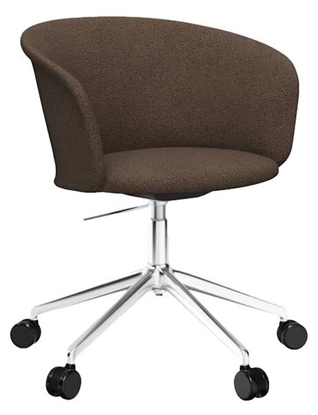 HEM Židle Kendo 5-star Castors, Rosewood, Black