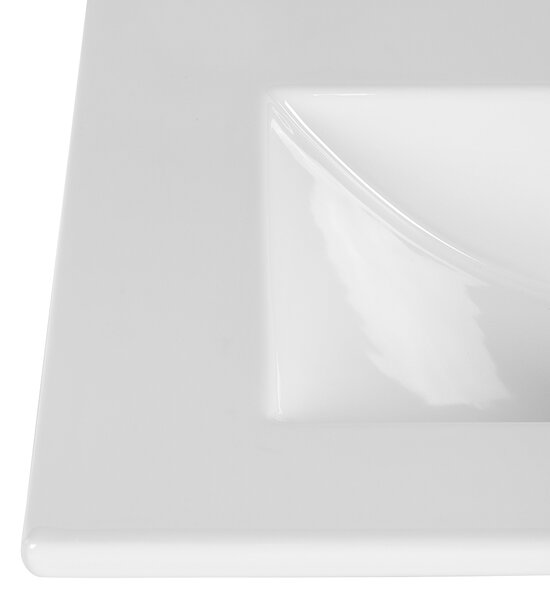 Comad Koupelnová skříňka s keramickým umyvadlem Dalia Cashmere 50 cm - kašmír