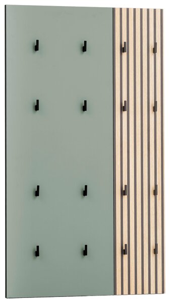 ŠATNÍ PANEL, zelená, barvy dubu, 73,5/109/2,6 cm MID.YOU - Šatní panely, Online Only