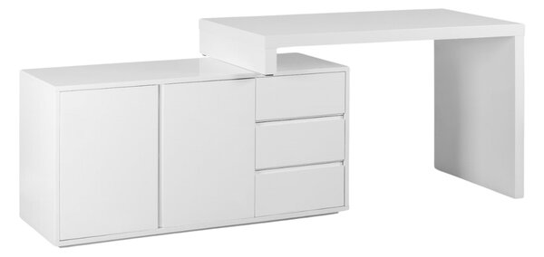 Office 360 Bílý designový kancelářský set Loft