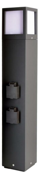 Deko-Light stojací svítidlo Facado Socket 220-240V AC/50-60Hz E27 1x max. 20,00 W 650 mm tmavěšedá 733064