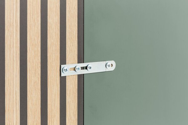 ŠATNÍ PANEL, zelená, barvy dubu, 73,5/109/2,6 cm MID.YOU - Šatní panely, Online Only