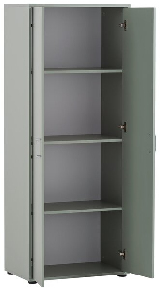 SKŘÍŇ NA ŠANONY, petrolej, 65,1/163,6/41 cm MID.YOU - Online Only kancelářský nábytek, Online Only