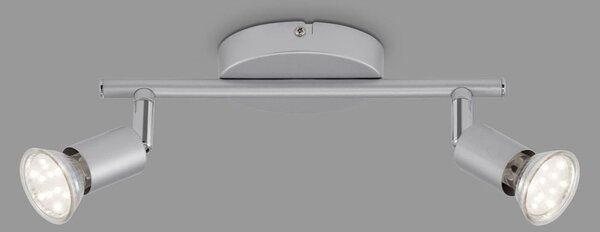 BRI 2915024 Bodové svítidlo 25,5x7 cm 2xGU10 4,8W 520lm titan (starý kód: BRI 2915-024) - BRILONER