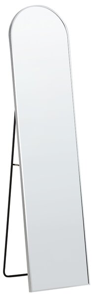 Stojací zrcadlo BAGNOLET 150 cm Kov Stříbrná