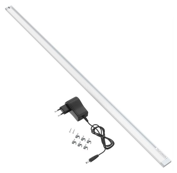 TF 201604TF TELEFUNKEN LED skříňkové svítidlo 87,3 cm 10W 1100lm stříbrná - BRILONER