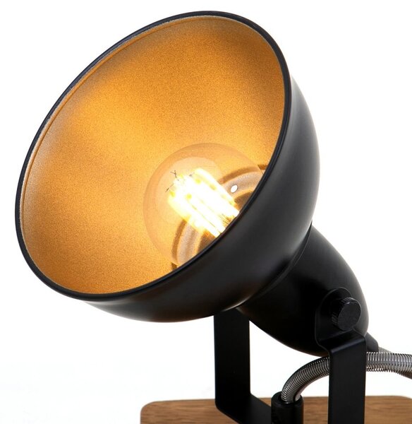 BRI 2901015 Bodové svítidlo 15,7 cm 1x E14 25W černá (starý kód: BRI 2901-015) - BRILONER