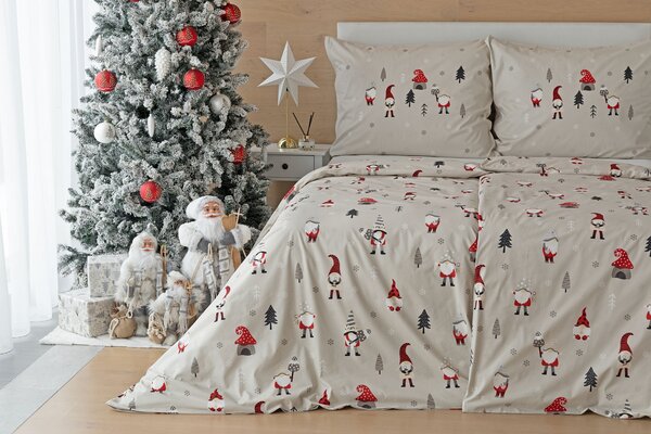 Povlečení Lucky Elf Flanel premium 1x 140/200, 1x 70/90