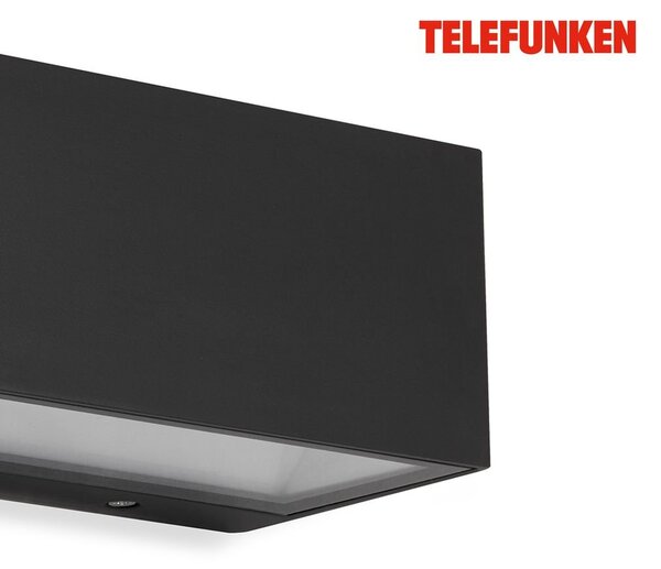 TF 314405TF TELEFUNKEN LED venkovní svítidlo 18,5 cm 6W 600lm černá - BRILONER