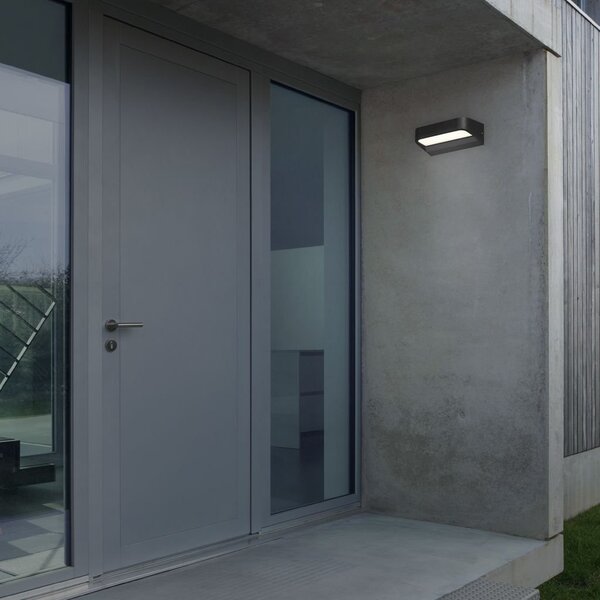 BRILO 3036015 LED venkovní svítidlo 14,2 cm 8W 900lm černá (starý kód: BRILO 3036-015) - BRILO