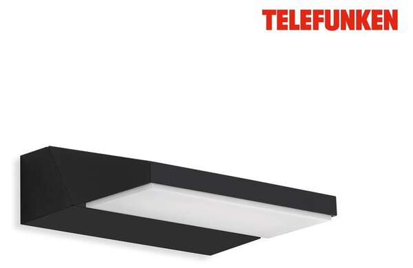 TF 312605TF TELEFUNKEN LED venkovní svítidlo 17,2 cm 10W 1200lm černá - BRILONER