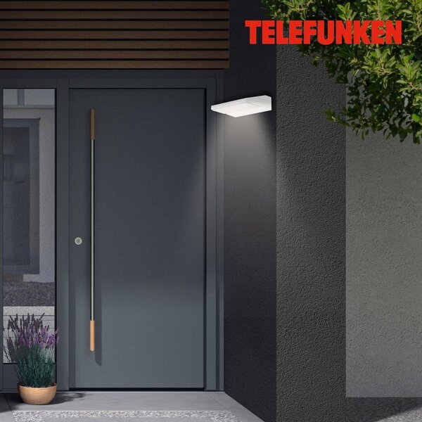 TF 312606TF TELEFUNKEN LED venkovní svítidlo 17,2 cm 10W 1200lm bílé - BRILONER