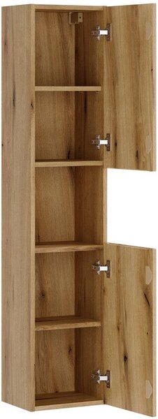 Comad Nova Coast Evoke skříňka 30x25x140 cm boční závěsná dub NOVA COAST EVOKE 80-30-2D