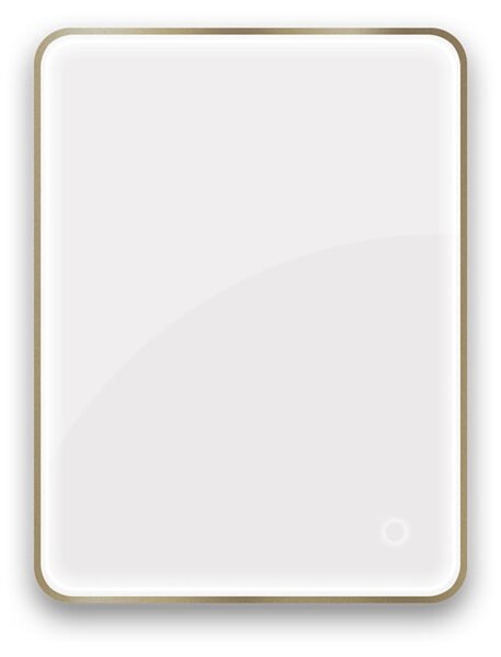 Oltens Nordlis zrcadlo 60x80 cm obdélníkový s osvětlením s vyhřívací podložkou 64119510