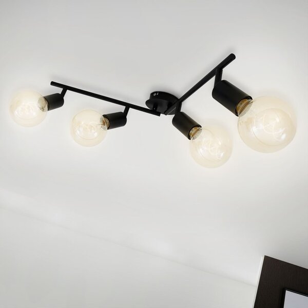 BRI 2868045 Bodové svítidlo 69,5 cm 4x E27 60W černá (starý kód: BRI 2868-045) - BRILONER
