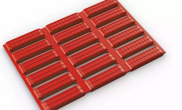 Univerzální PVC rohož Laguna 0,6 x 10 m - Červená