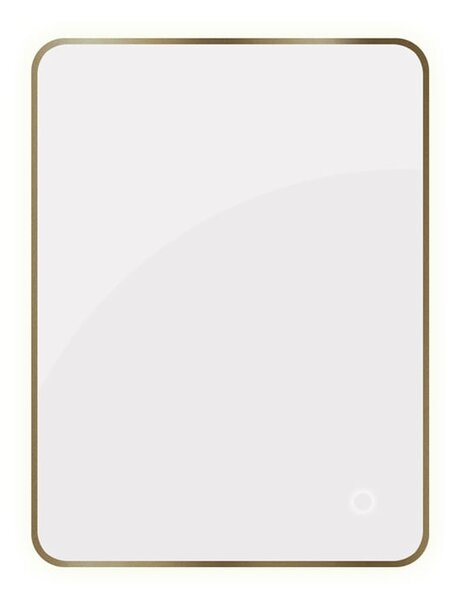 Oltens Nordlis zrcadlo 60x80 cm obdélníkový s osvětlením s vyhřívací podložkou 64116510