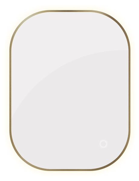 Oltens Nordlis zrcadlo 60x80 cm obdélníkový s osvětlením s vyhřívací podložkou 64123510