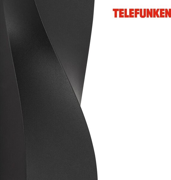 TF 312705TF TELEFUNKEN LED venkovní svítidlo 26 cm 2x5,5W 550lm černá - BRILONER